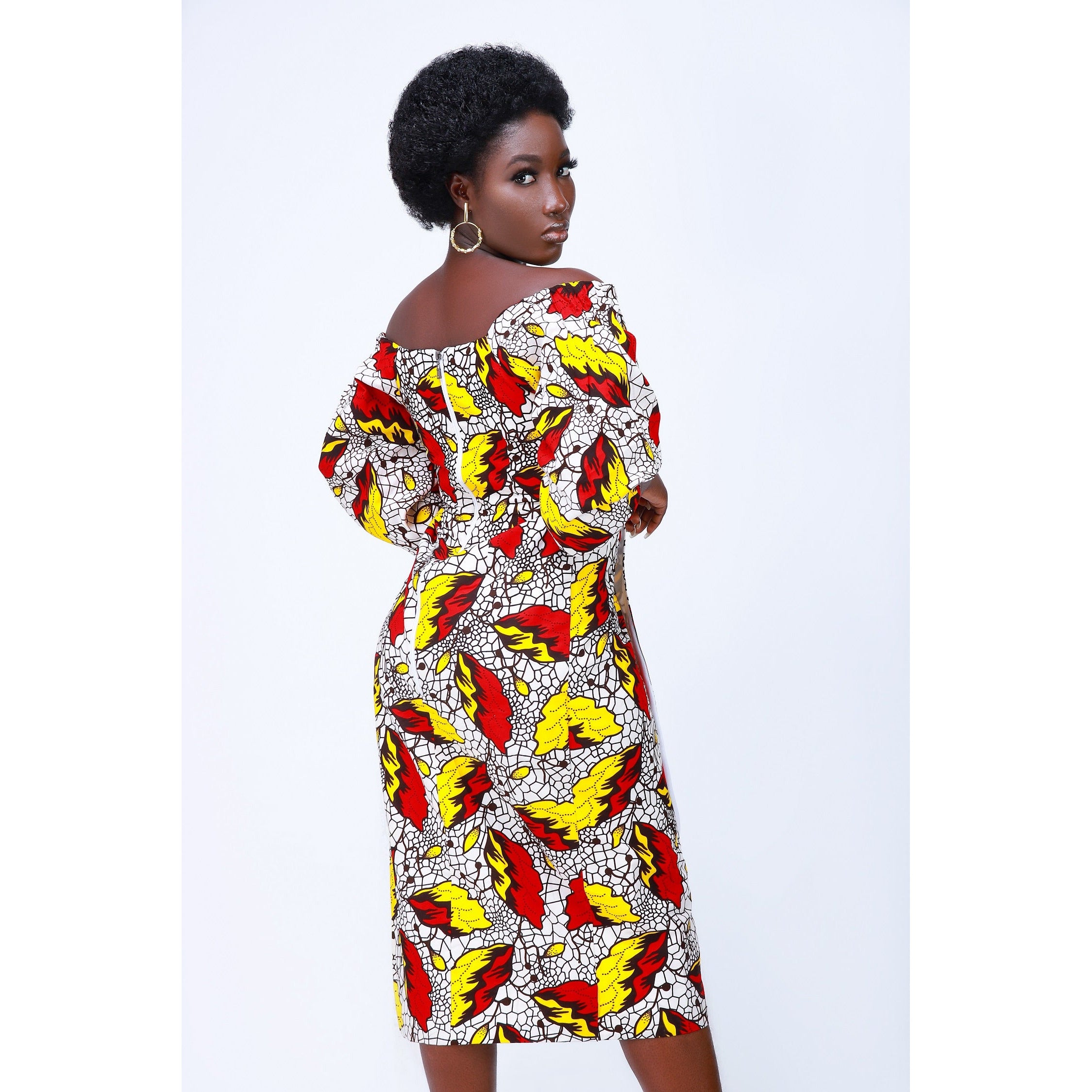 Dalila - African Print Women Dress