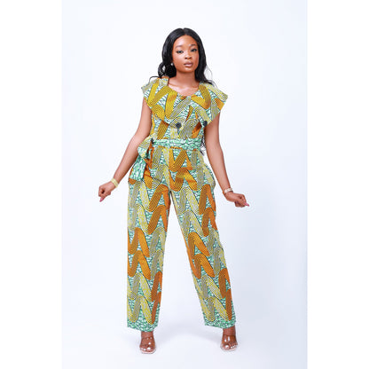 Harmony - African Print Women Jumpsuit